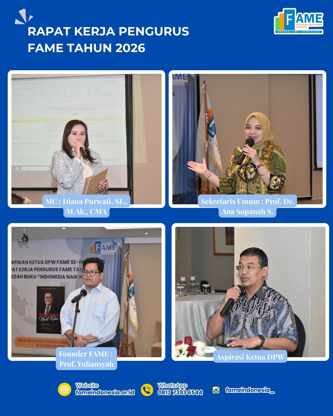 Foto 1 Rapat Kerja FAME 2026
