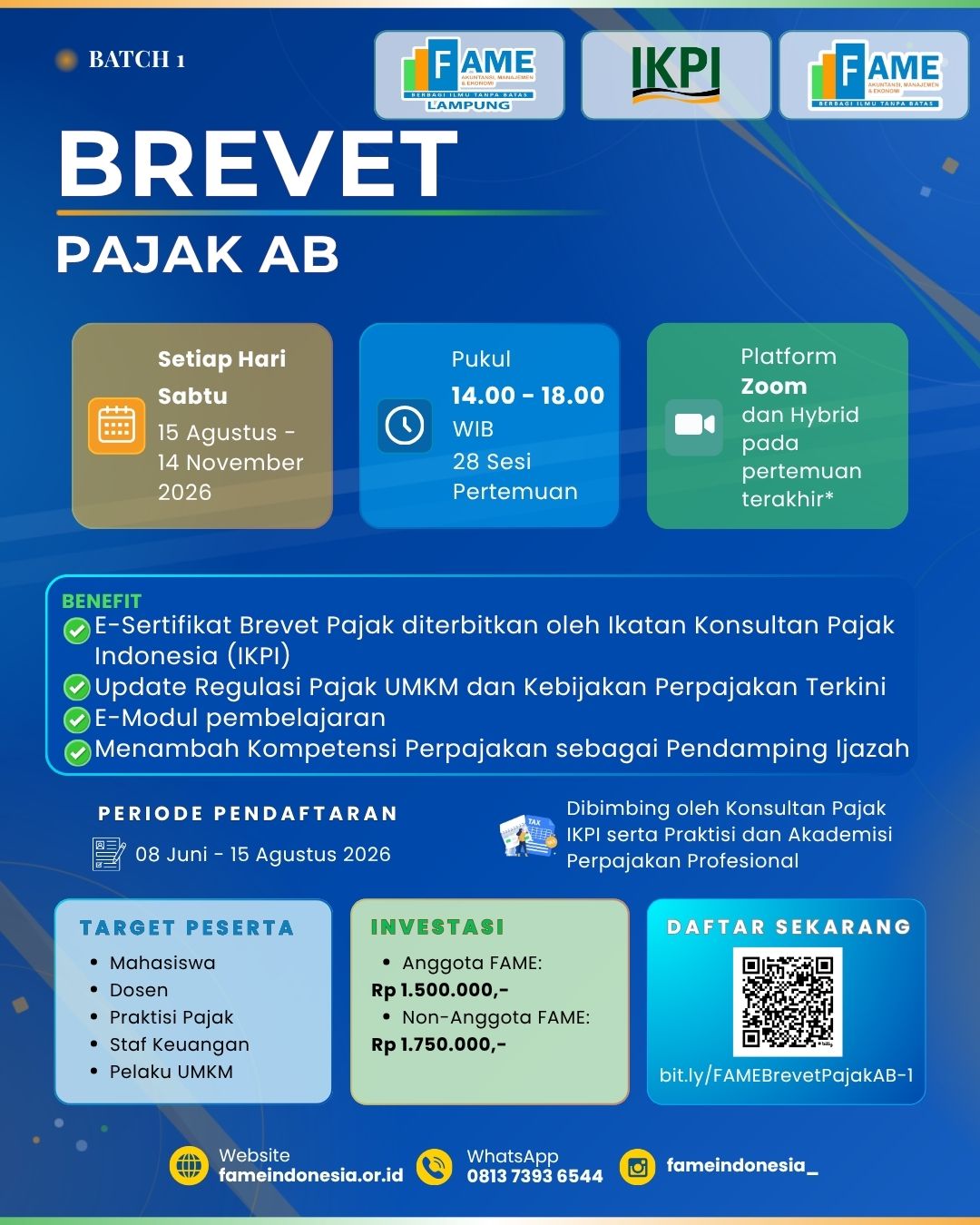Pendidikan dan Pelatihan Brevet Pajak AB